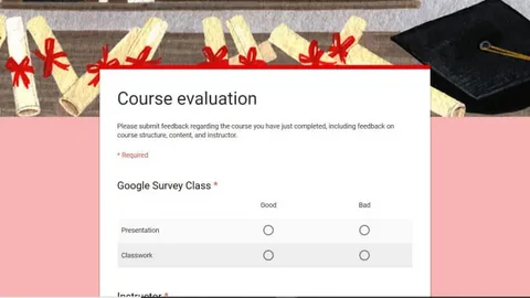 Using Google Forms for Product Feedback Surveys